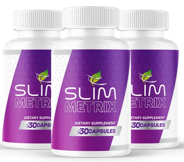 Three Slim Metrix bottles, 30 capsules each (brand photo)